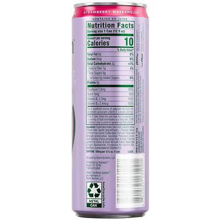 Bloom Energy Strawberry Watermelon