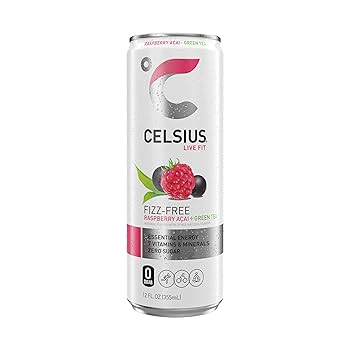 Celsius Raspberry Acai + Green Tea