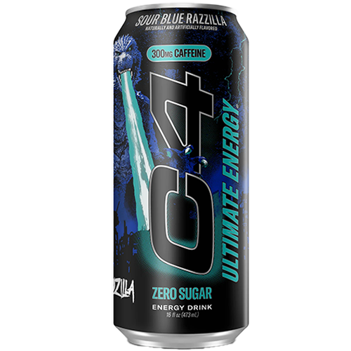C4 Ultimate Sour Blue RAZZILLA – EnergyDrinkCity