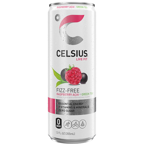 Celsius Raspberry Acai + Green Tea