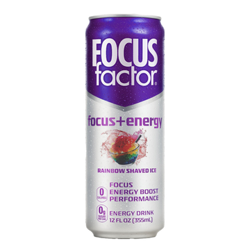 Focus Factor Energy Rainbow Shaved Ice