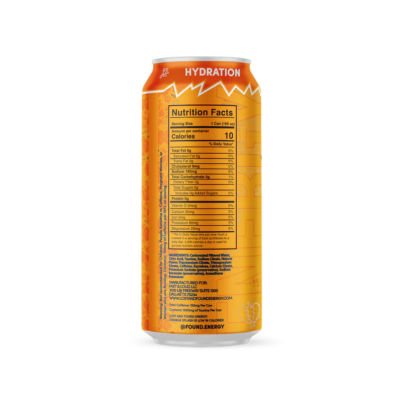 Lost and Found Orange Splash