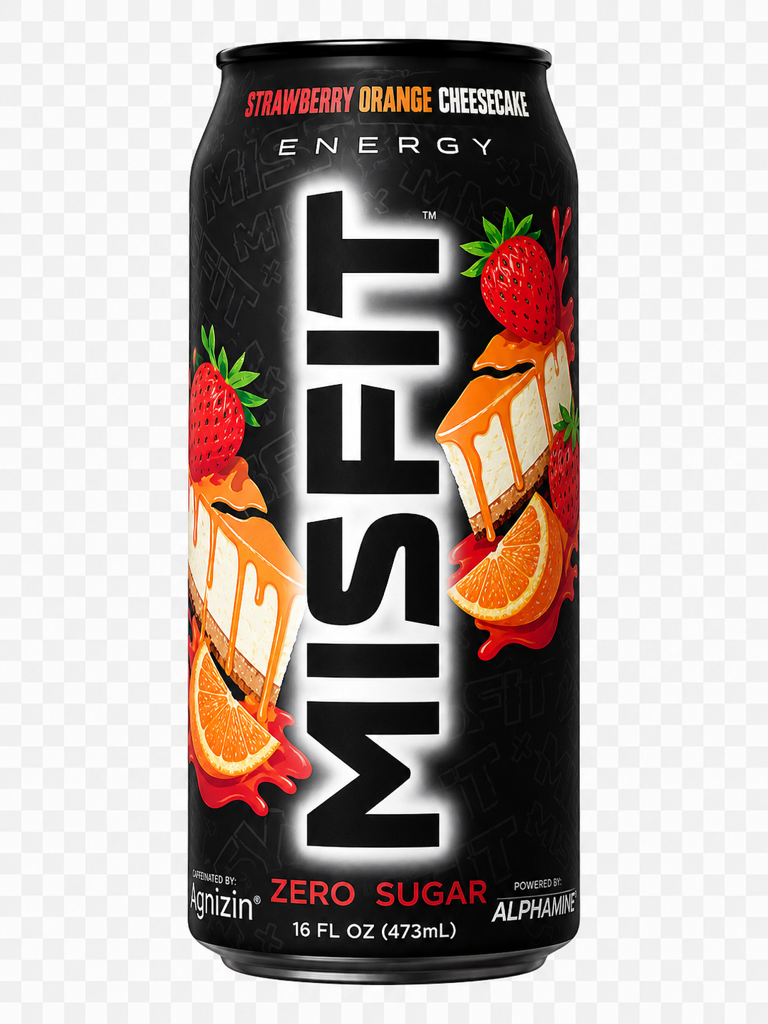 Misfit Energy Strawberry Orange Cheesecake