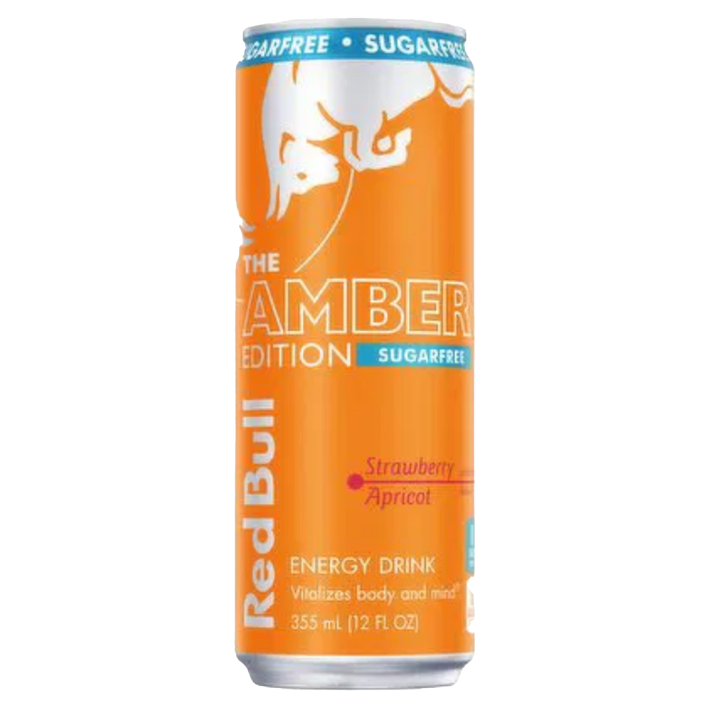 Redbull Strawberry Apricot sugar free bundled by energydrinkcity