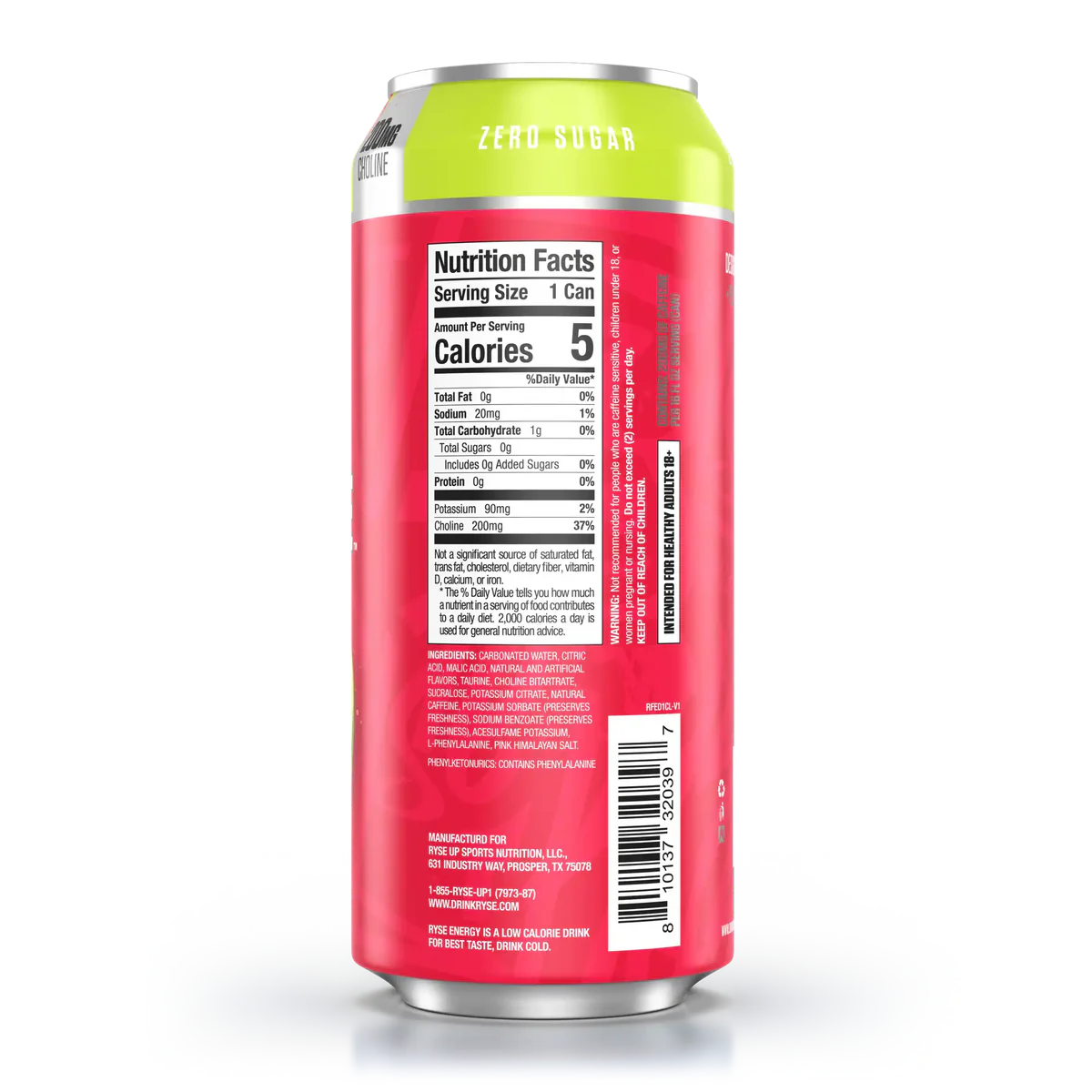 Ryse Fuel energy drink bundled by EnergyDrinkcity