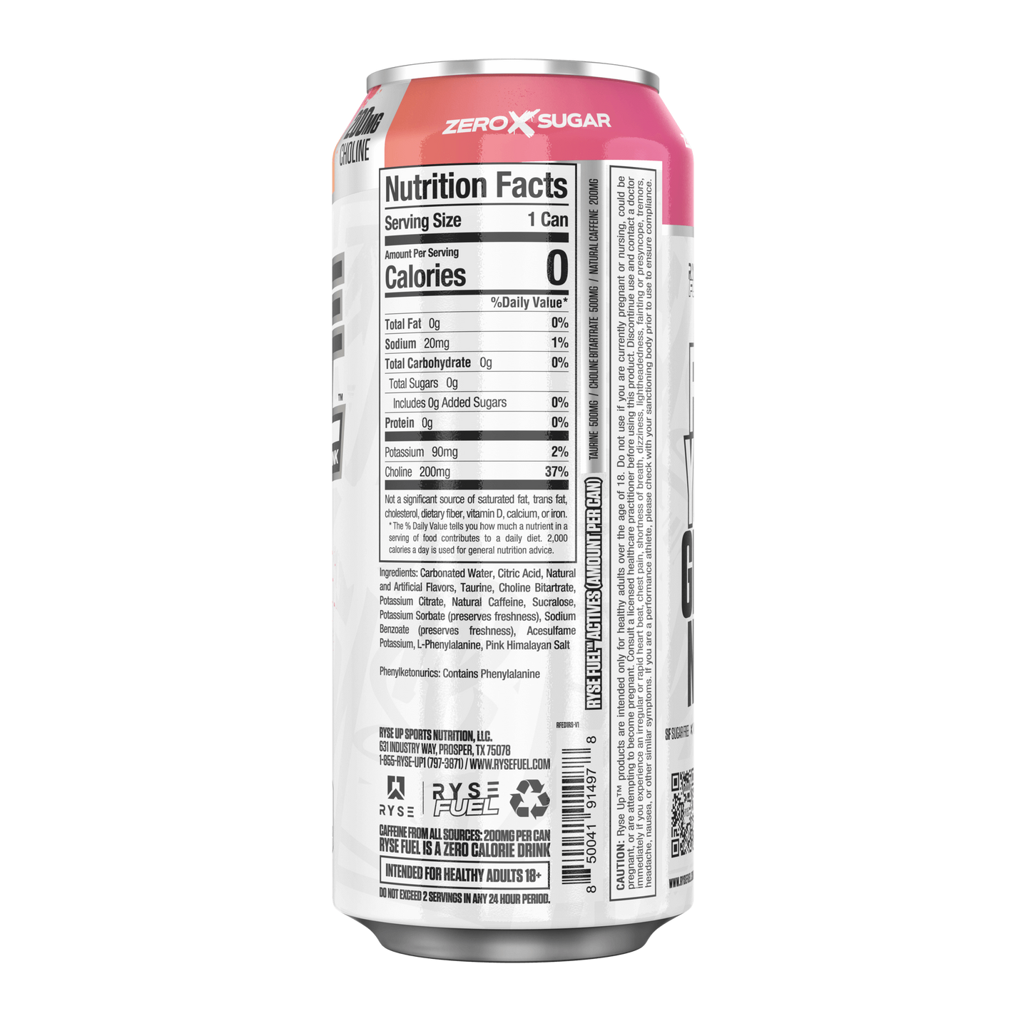 Ryse Fuel energy drink bundled by EnergyDrinkcity