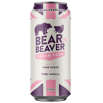 Bear 'n Beaver Craft Soda Cream Soda