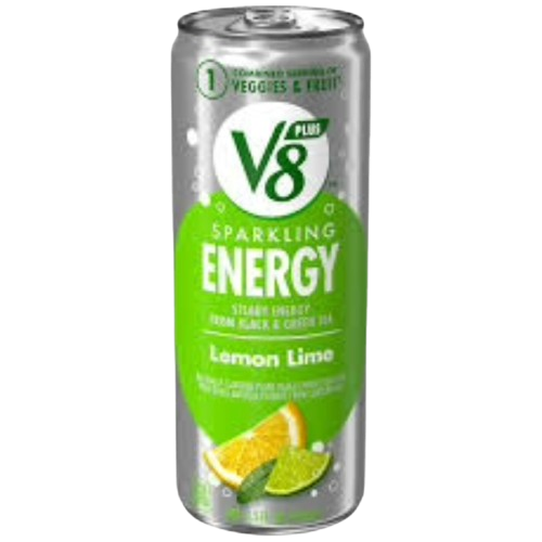 V8 Sparkling Energy Lemon Lime