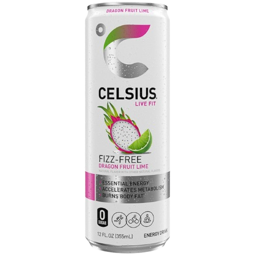 Celsius Fizz Free Dragon Fruit Lime