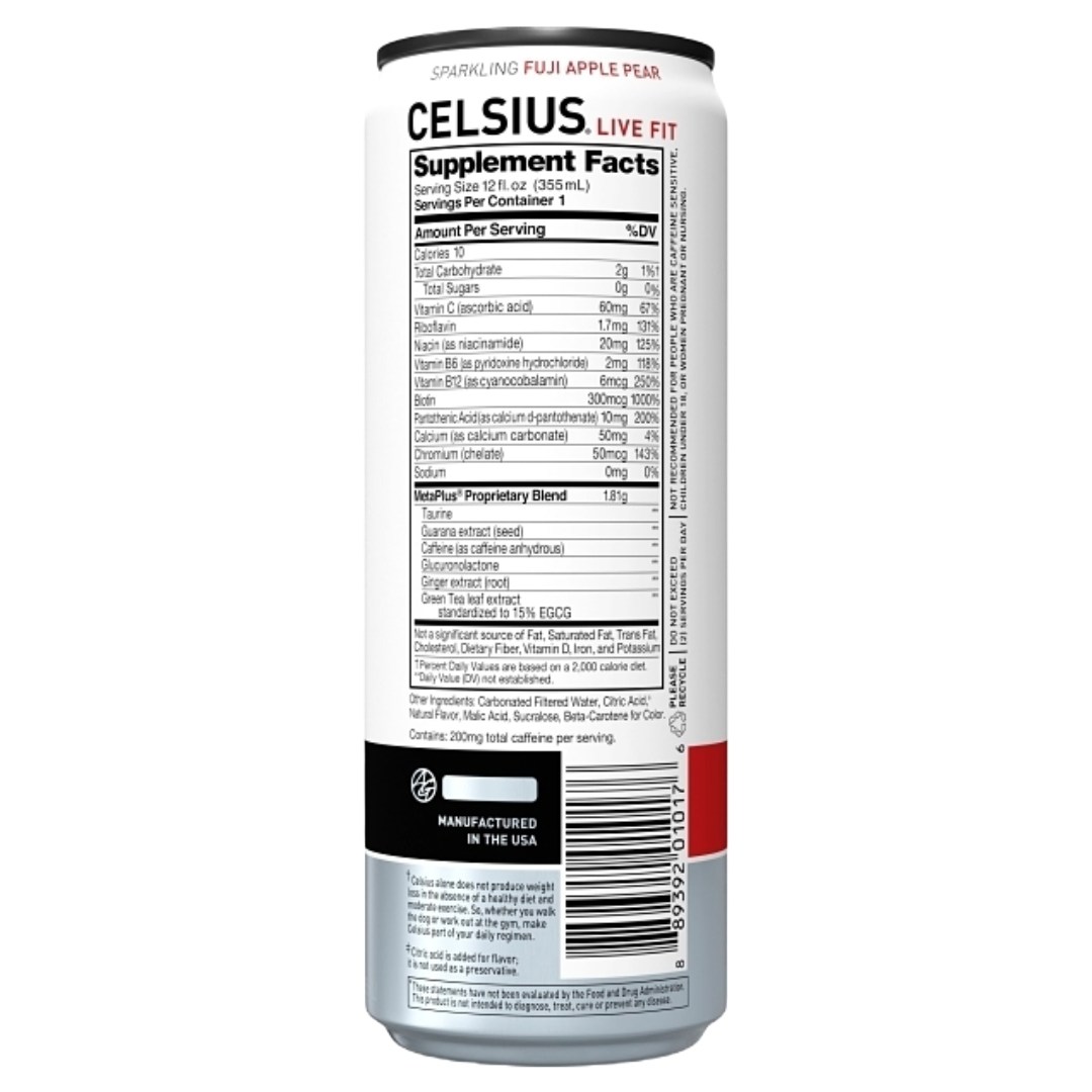 Celsius Fuji Apple Pear
