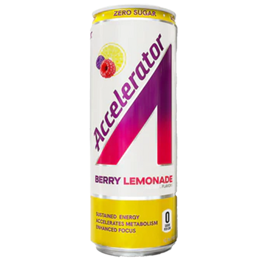 Accelerator energy drink bundled by EnergyDrinkcity