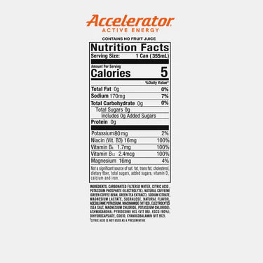 Accelerator energy drink bundled by EnergyDrinkcity