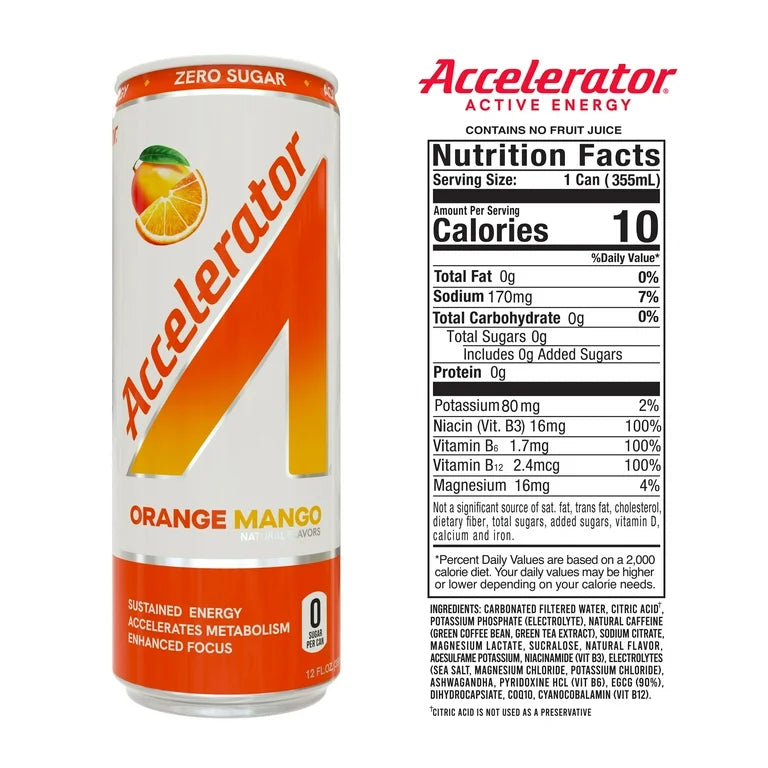 Accelerator energy drink bundled by EnergyDrinkcity