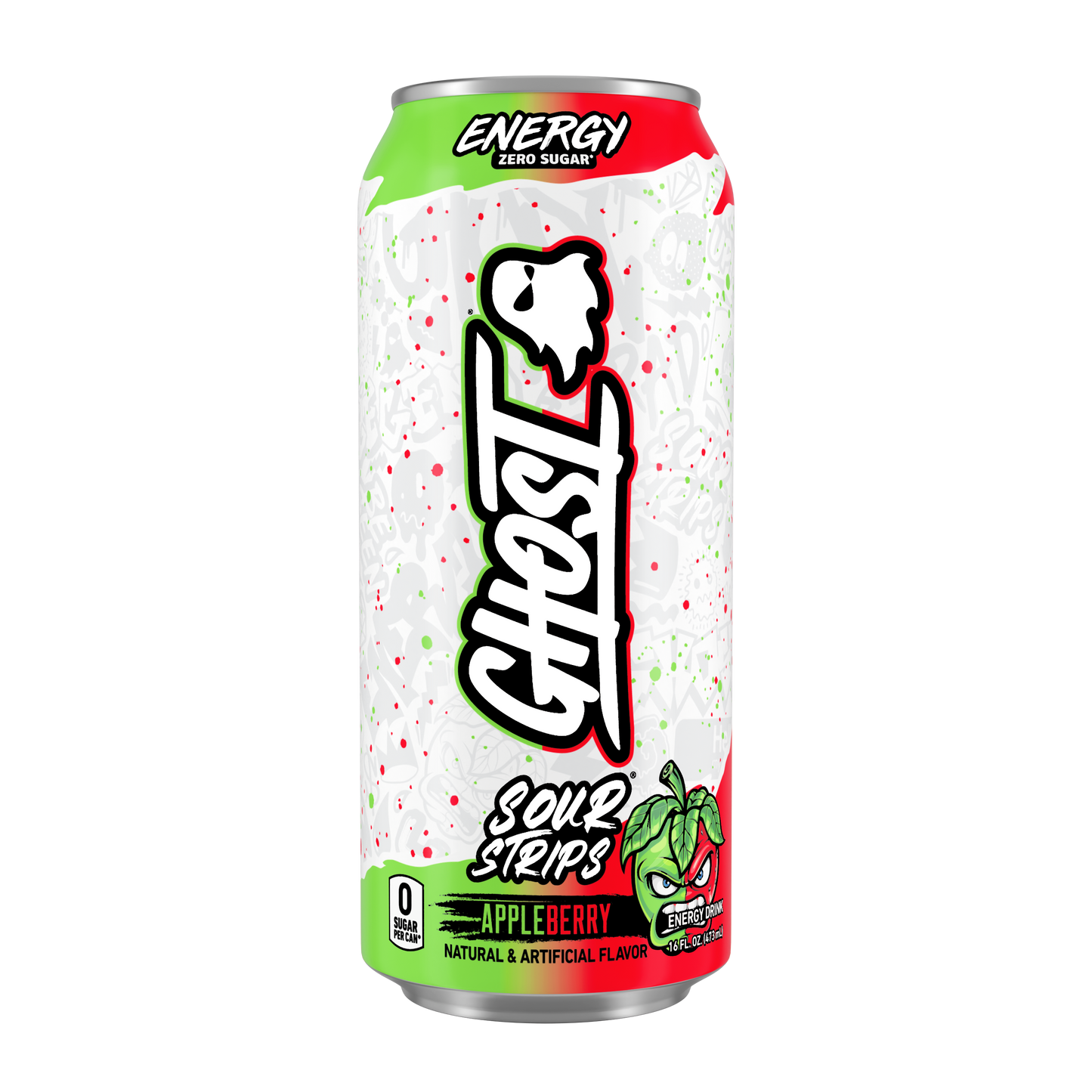Ghost Sour Strips MelonBerry LTO