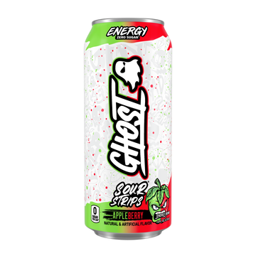Ghost Sour Strips AppleBerry LTO