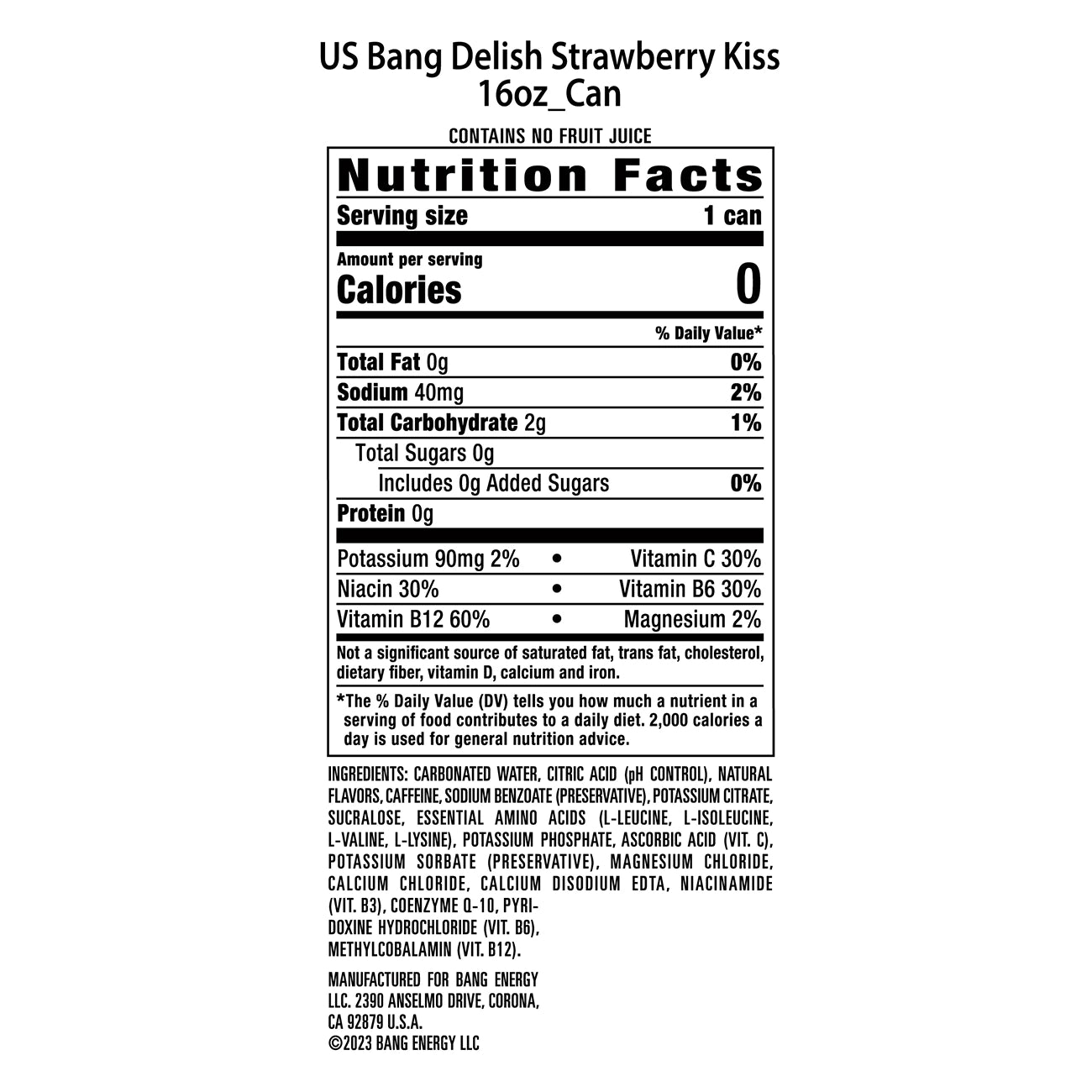 Bang energy energy drink bundled by EnergyDrinkcity