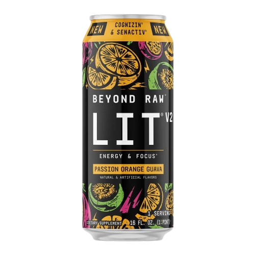 Beyond Raw Lit V2 Passion Orange Guava