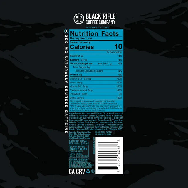 black rifle energy drink bundled by EnergyDrinkcity