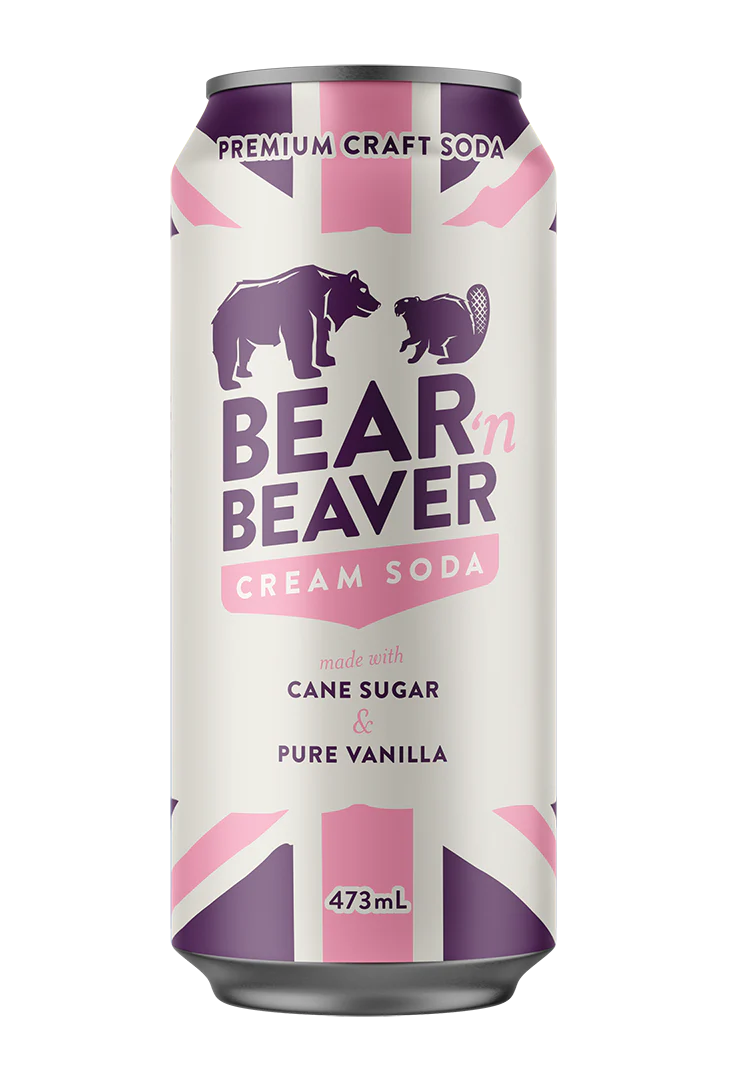 Bear 'n Beaver Cream Soda