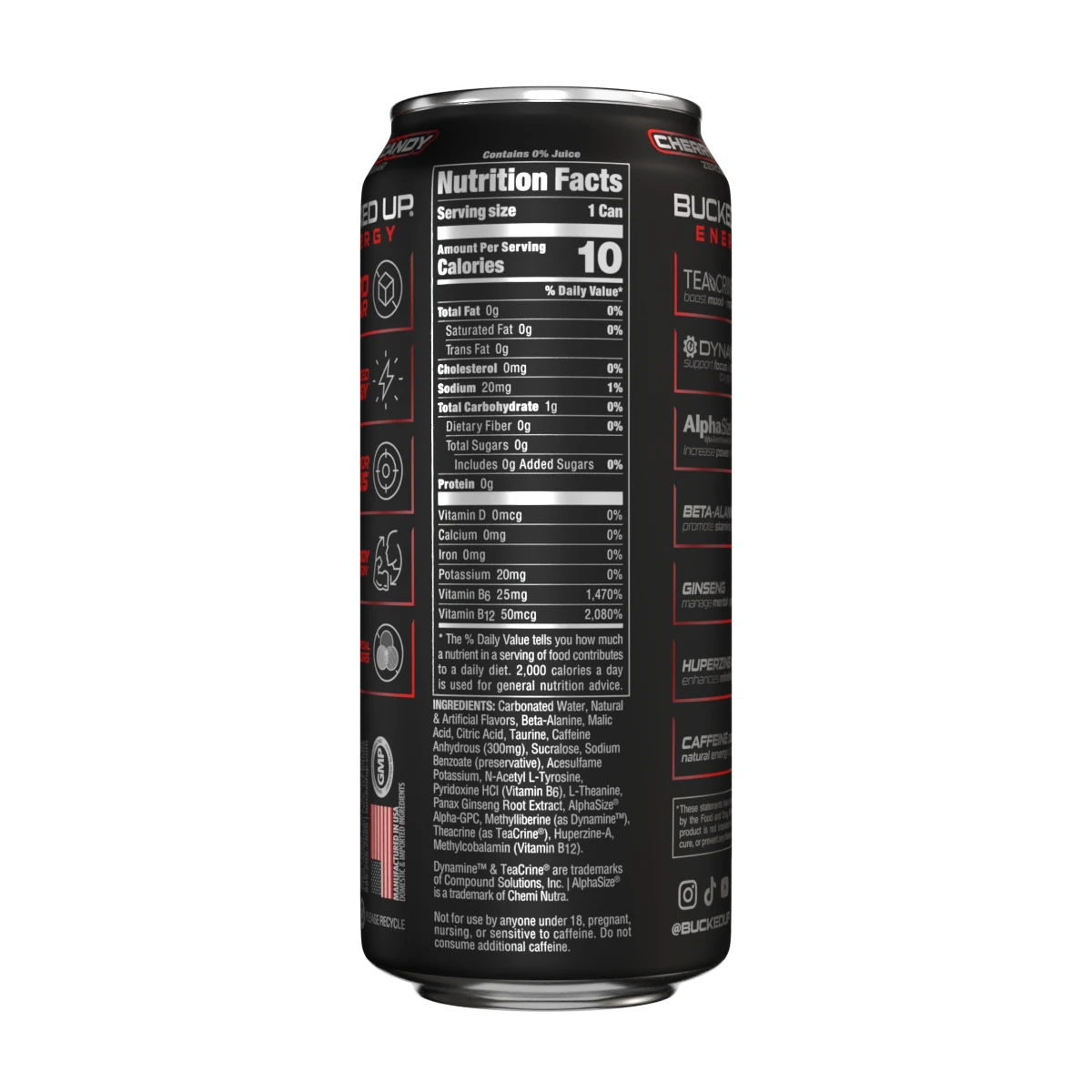 Bucked up energy drink bundled by EnergyDrinkcity