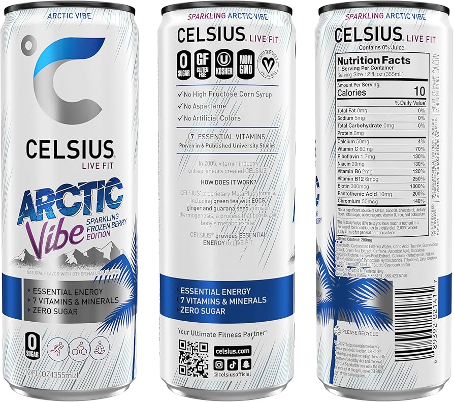 celsius energy drink bundled by EnergyDrinkcity