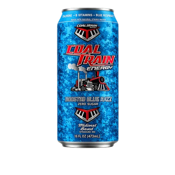 Coal Train Energy Boosted Blue Razz