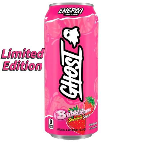 Ghost Bubblicious Strawberry Splash