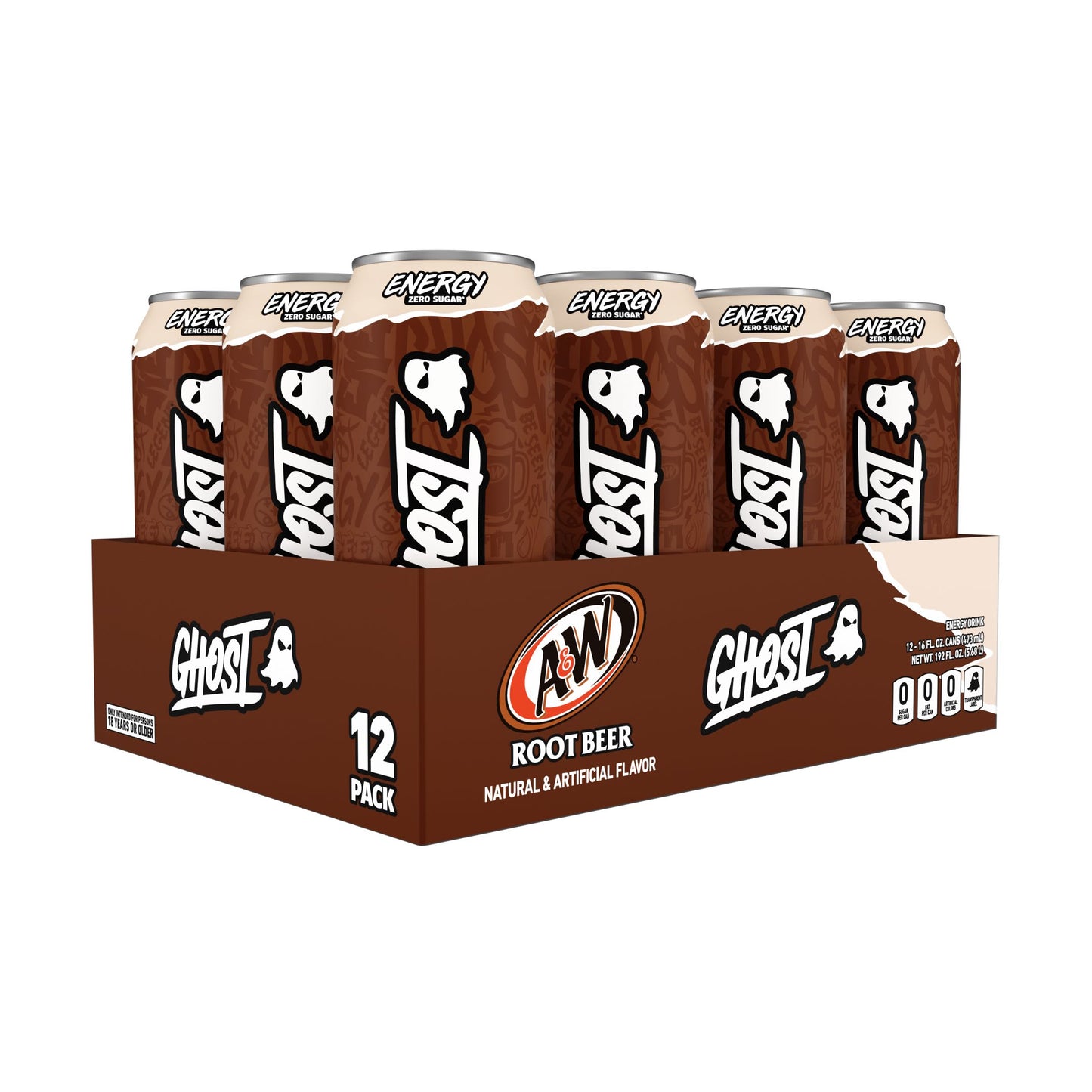 Ghost Energy A&W Root Beer LTO - 12 Pack (PRE ORDER)