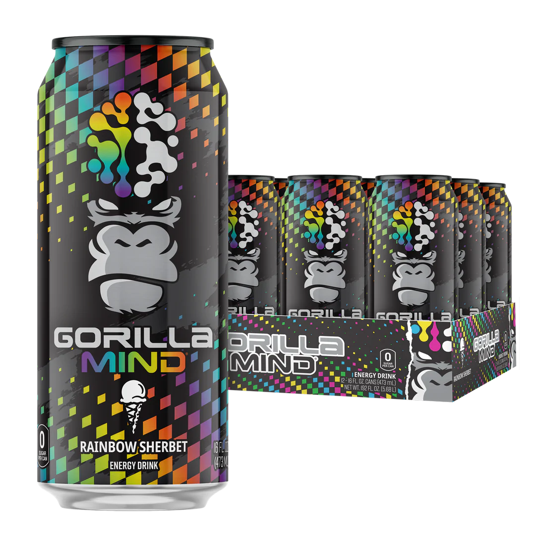 Gorilla Mind Energy Drink - 12 Pack