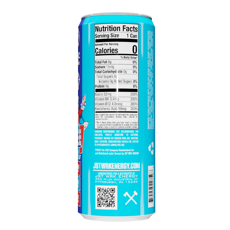 JST WRK energy drink bundled by Energydrinkcity