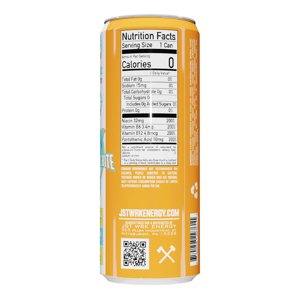 JST WRK energy drink bundled by Energydrinkcity