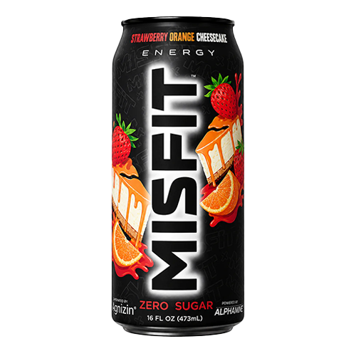 Misfit Energy Strawberry Orange Cheesecake