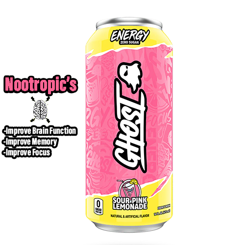 Ghost Sour Pink Lemonade