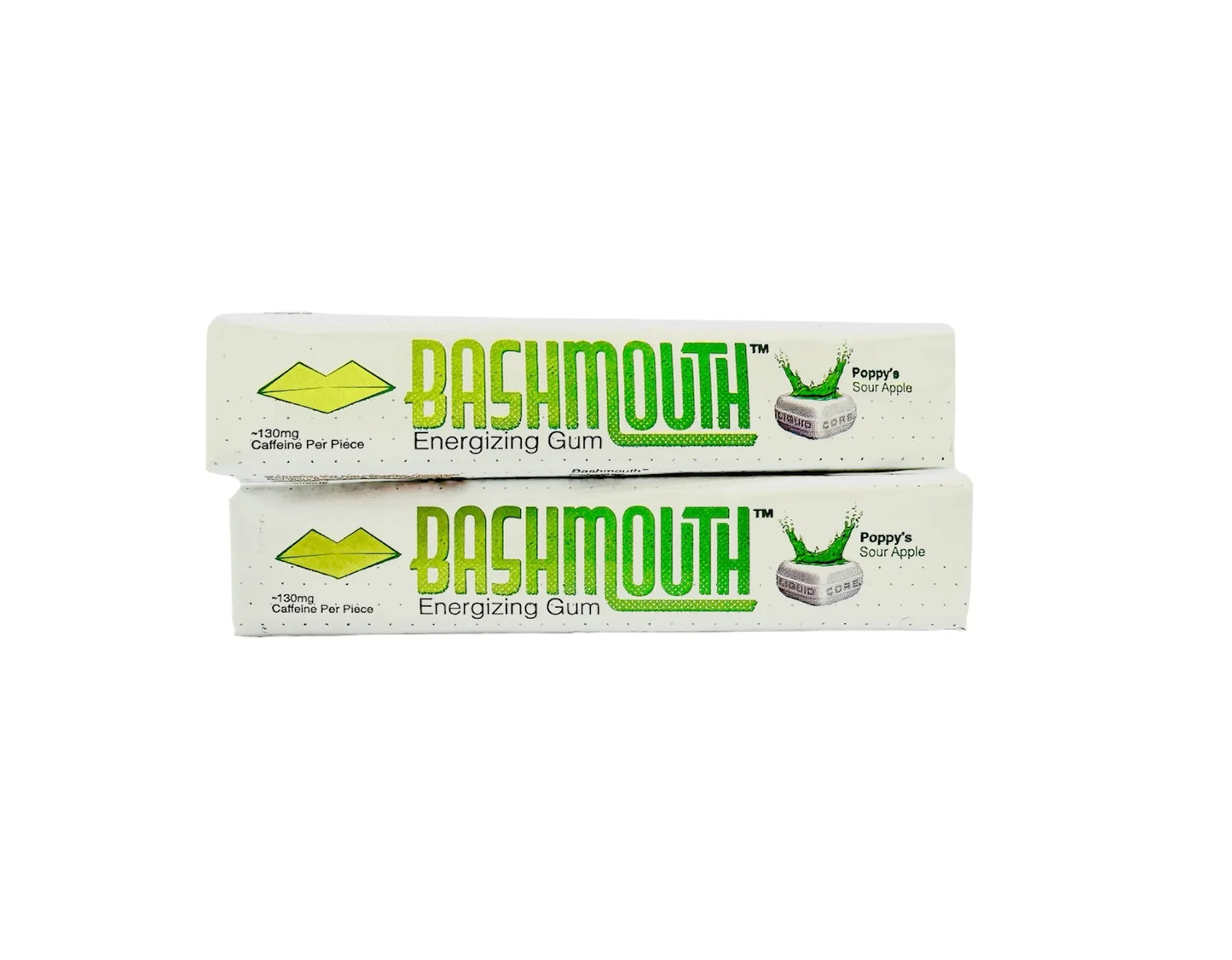 Bashmouth Energizing Gum Poppy's Sour Apple