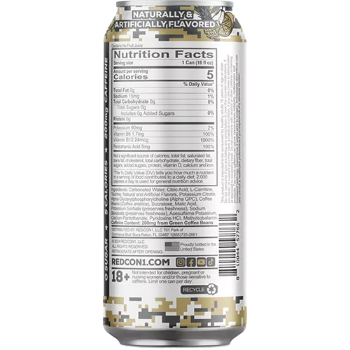 redcon1 energy drink bundled by Energydrinkcity