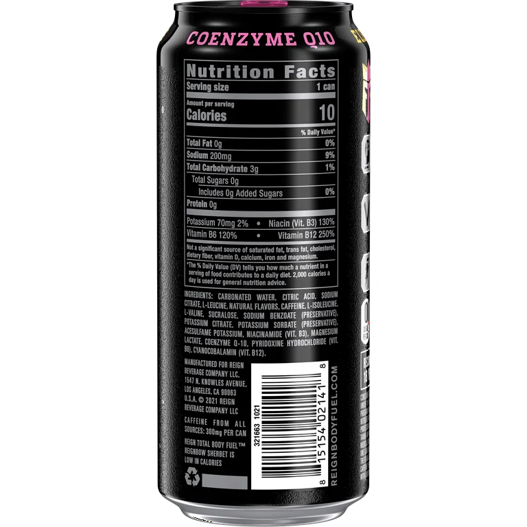 Reign energy drink bundled by Energydrinkcity