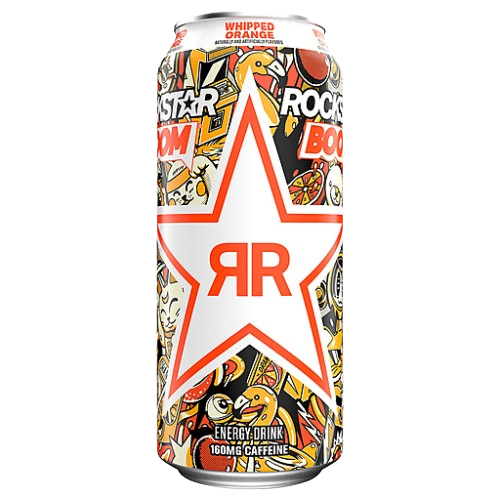 Rockstar Boom Whipped Orange