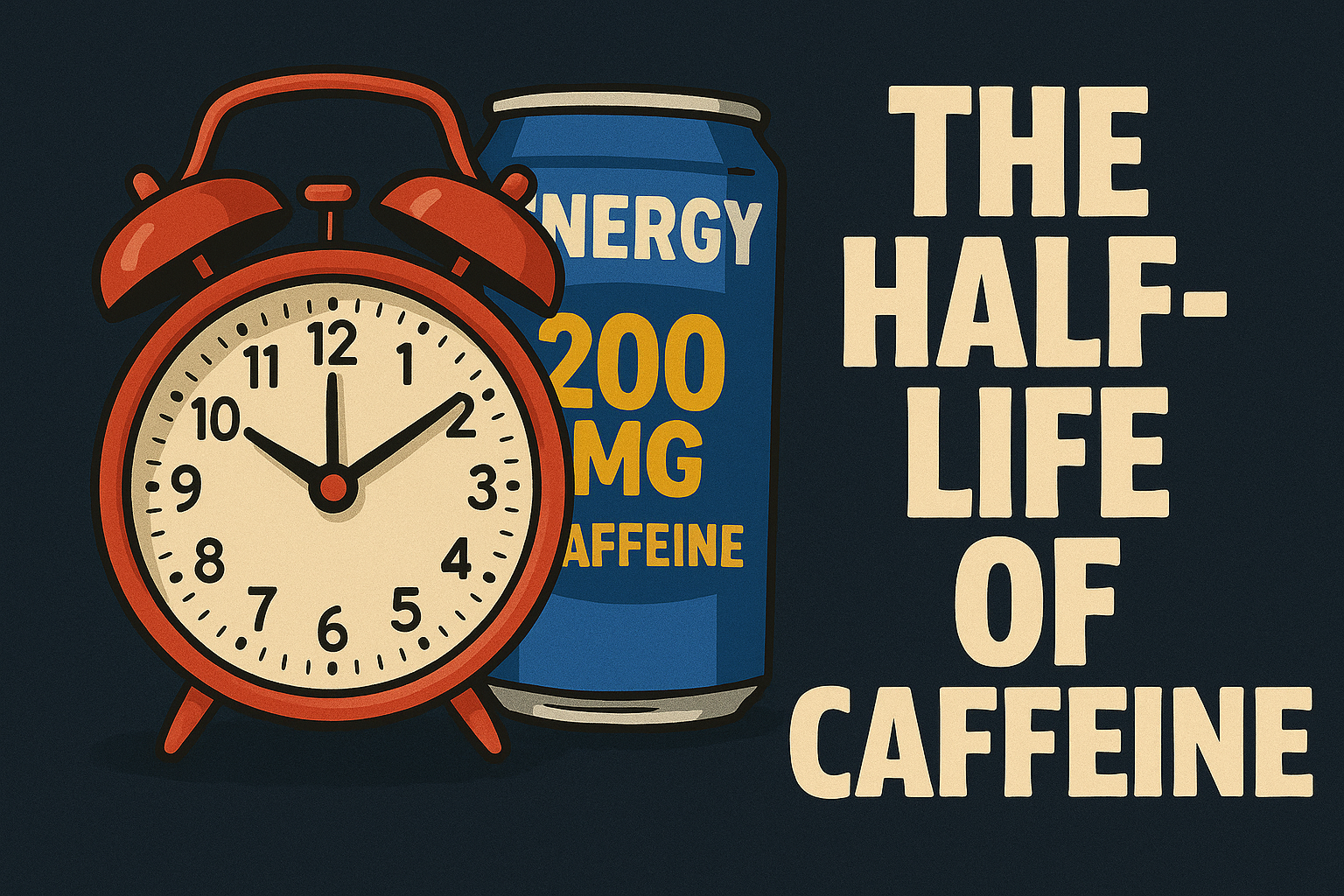 ☕ The Half-Life of Caffeine: Why Your Afternoon Energy Drink Might Be ...