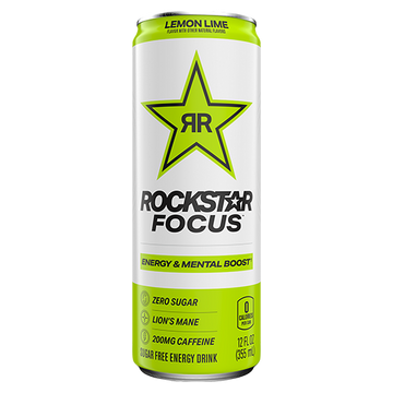Rockstar Focus Lemon Lime