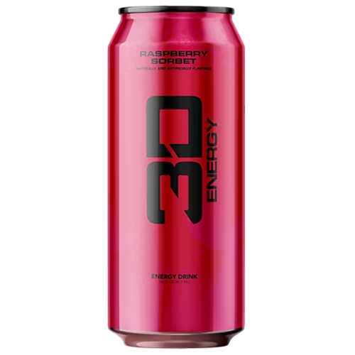 3D Energy Raspberry Sorbet