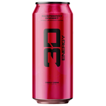 3D Energy Raspberry Sorbet