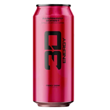 3D Energy Raspberry Sorbet