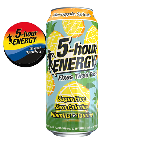 5 Hour Energy Pineapple Splash
