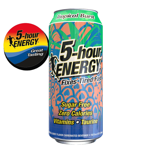 5 Hour Energy Tropical Burst
