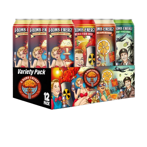 A-Bomb Nootropic Energy Drink - 12 Pack
