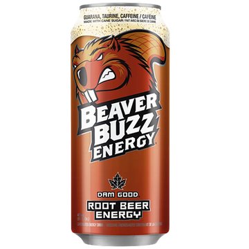 Beaver Buzz Energy Root Beer