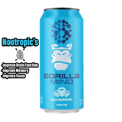 Gorilla Mind Blue Raspberry