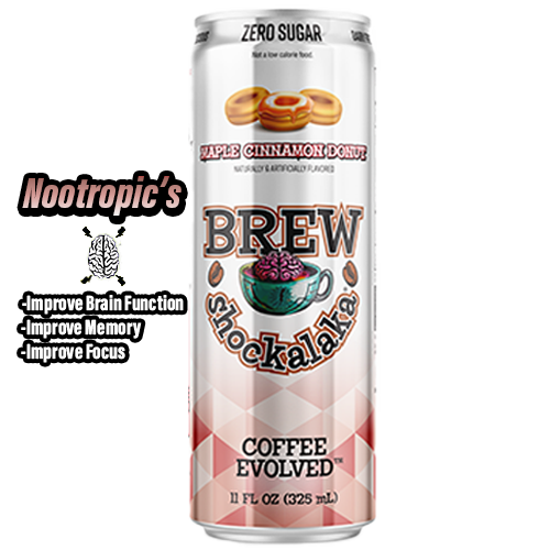 Brew Shockalaka Coffee Maple Cinnamon Donut
