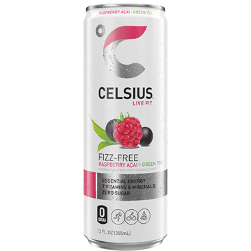 Celsius Raspberry Acai + Green Tea