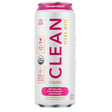 Clean Cause Energy Strawberry Lemonade